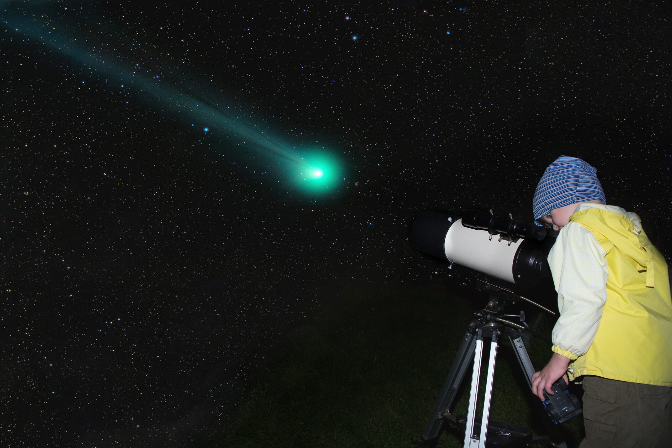 Green and red laser pointers can be a boon for stargazing