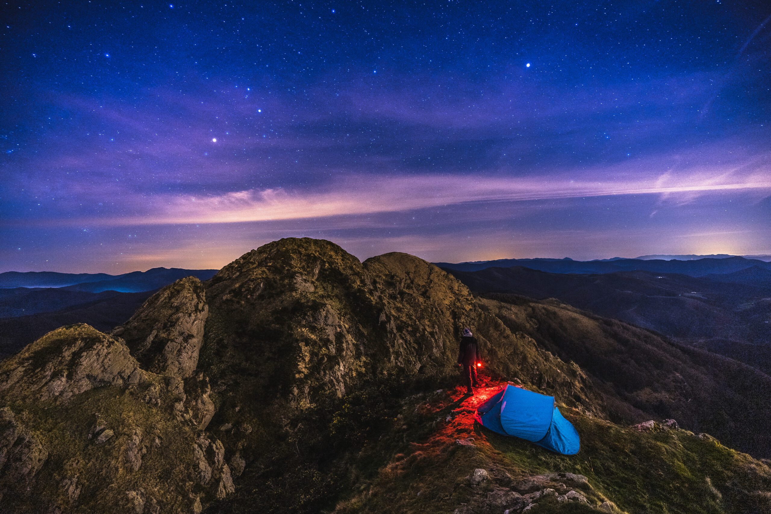 You might not need a laser for hunting but having one on hand for camping is a good idea